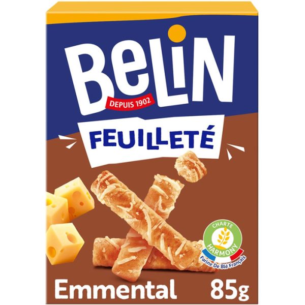 Biscuits Apéro Feuilleté 85g Belin