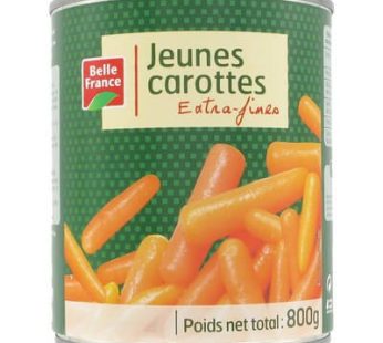 Belle France jeunes carottes 400g