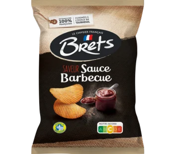 125G CHIPS BRET »S BARBECUE