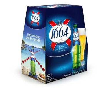 1664 Pack de 6x25cl