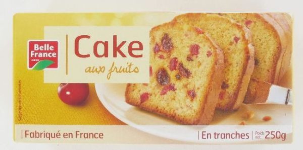 Belle France Cake aux fruits 250gr