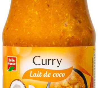 Sauce Curry Lait de coco 420g Belle France