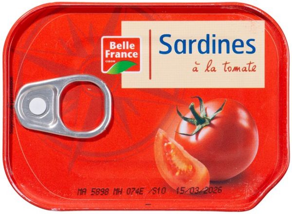 Sardines à la tomate 88g Belle France