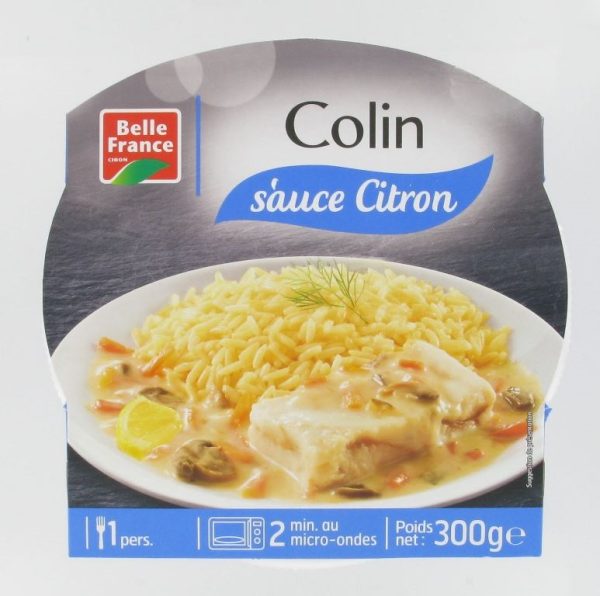 Colin sauce citron 300g Belle France