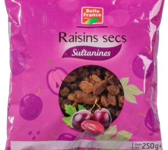 SACHET 250G RAISINS SECS B.F Sultamine