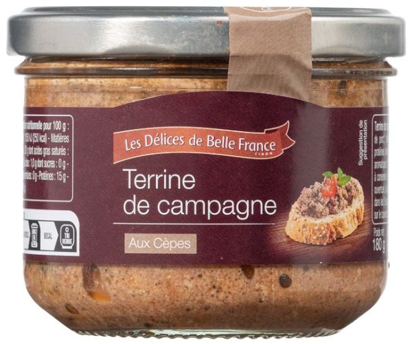 Terrine de campagne Les Délices de Belle France 180g