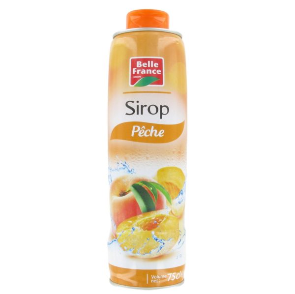 Sirop à la pêche 75cl Belle France