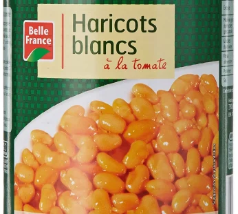 Haricots blancs à la tomate 800g Belle France