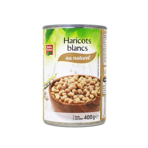 Haricots blancs au naturel 400g Belle France