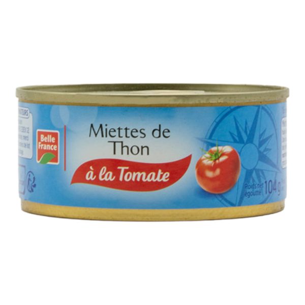 Miettes de Thon à la tomate  104g Belle France