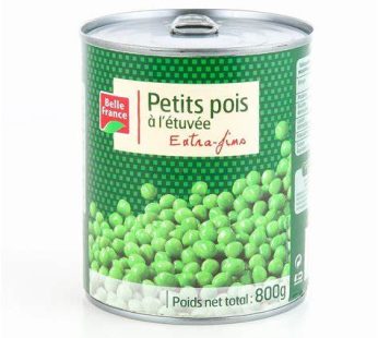 Petits pois à l’étuvée 800g Belle France