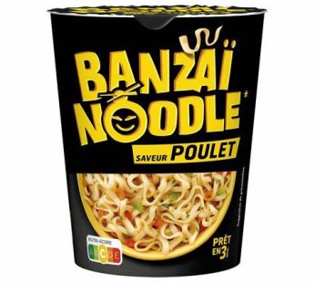 BANZAI noodle saveur poulet