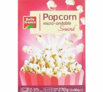 Pop corn sucré 270g Belle France