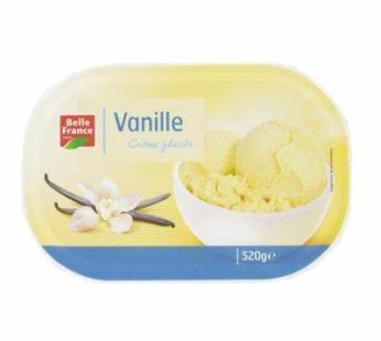 Crème glacée vanille 520g Belle France