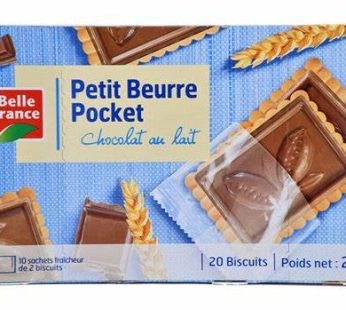 Belle France goûter pocket chocolat au lait 295gr