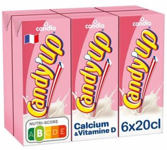 L.6X20CL LAIT FRAISE CANDY UP