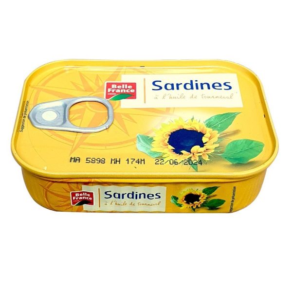 1/5 SARDINE HUILE 135G B.FCE