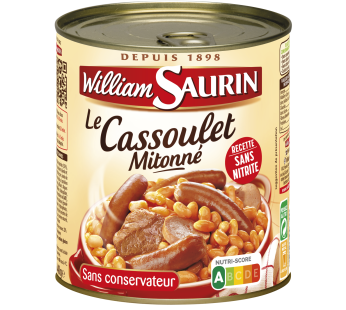 Cassoulet mitonné 840g William SAURIN