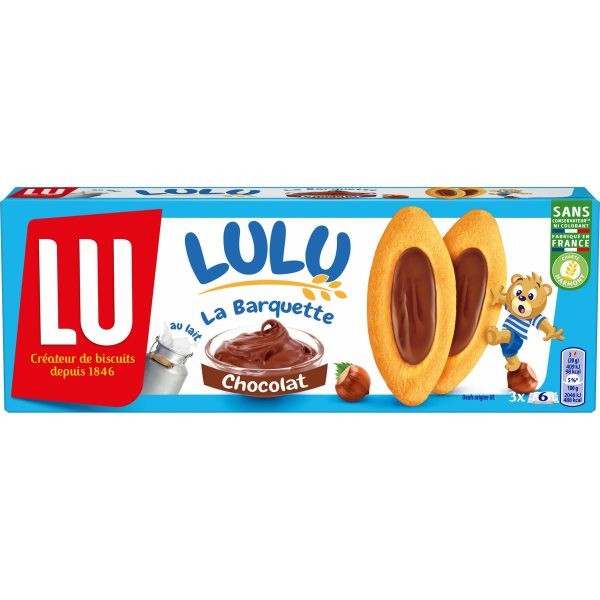 LU LULU La barquette au chocolat 120gr