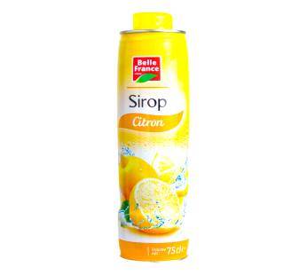 Sirop citron 75cl Belle France