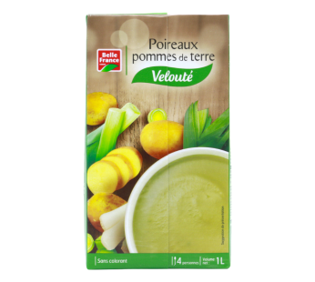 Poireaux pommes de terre Velouté 1L Belle France