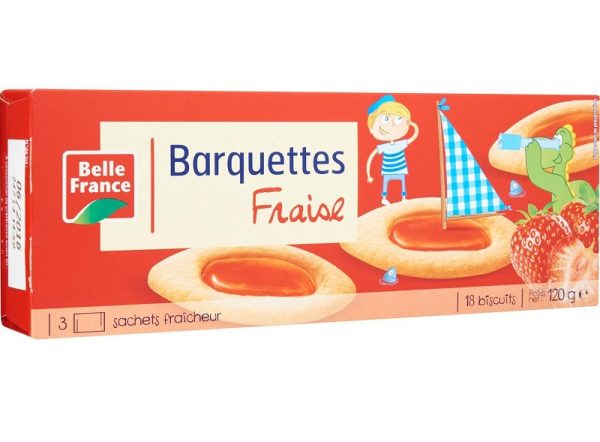 Belle France Barquettes Fraise 120gr