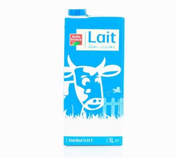 1L lait demi-écrémé Belle France