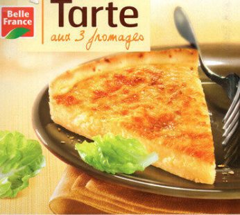 Tarte 3 fromages 400g Belle France