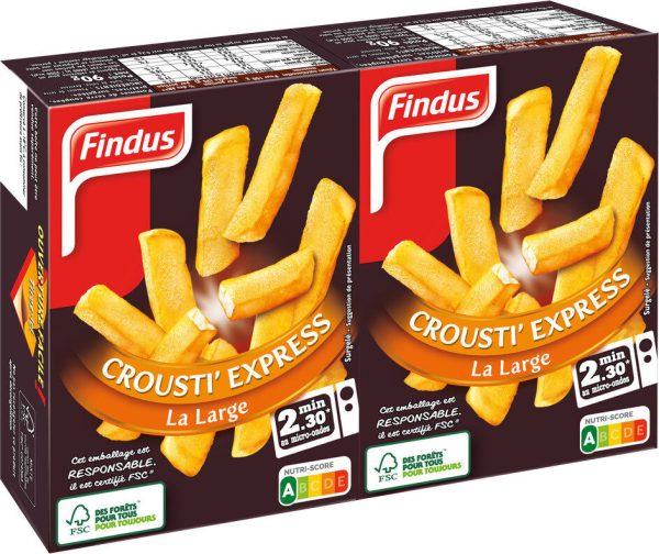 2x (100g) Findus crousti express