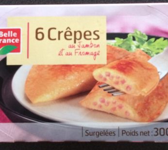 Crêpes Jambon fromage 300g Belle France