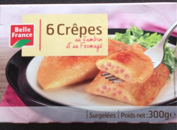 Crêpes Jambon fromage 300g Belle France