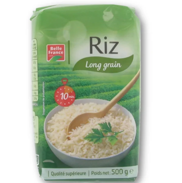 Riz long grain 500gr (4x125g) Belle France