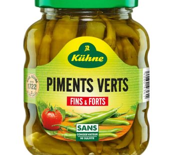 Piments verts 300g Kühne