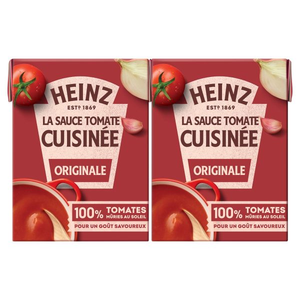 2 x sauce tomate cuisinée HEINZ