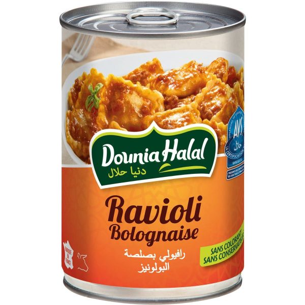 Ravioli bolognaise 400g Dounia Halal