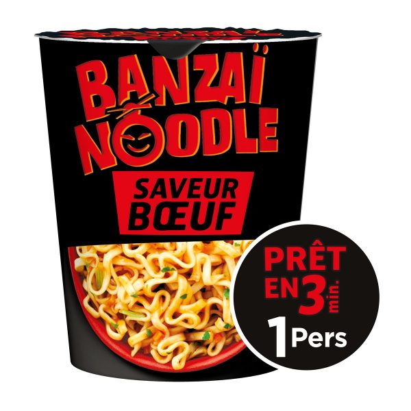 Ranzai noodle saveur boeuf