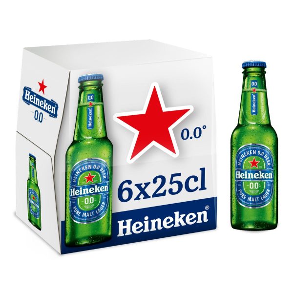 Heineken sans alcool 6x25cl